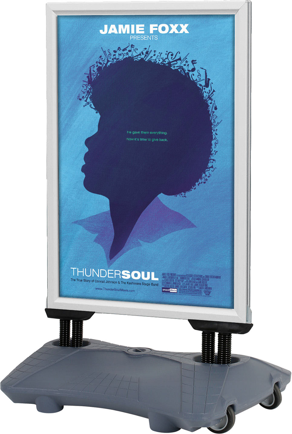 Wind-Sign Waterbase Kundenstopper - 50x70cm
