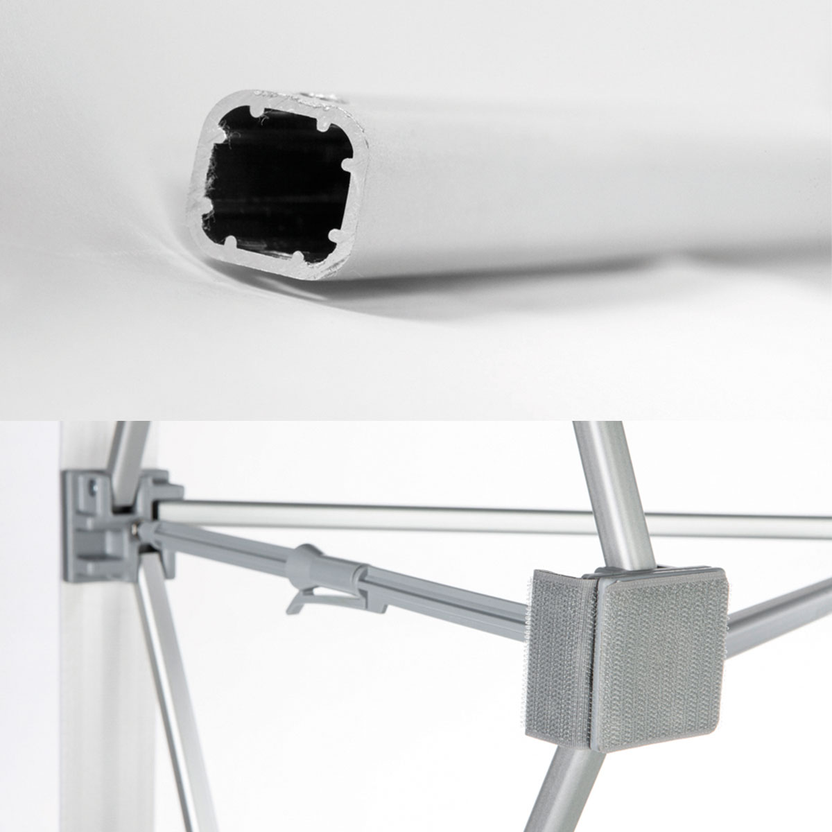 PopUp Wand - straight - System - ohne Druck