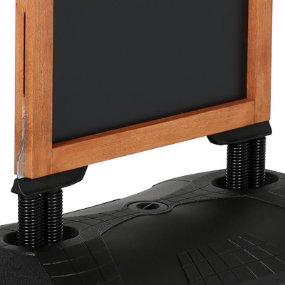 Holz Wind-Sign Waterbase Kundenstopper - 59x78cm